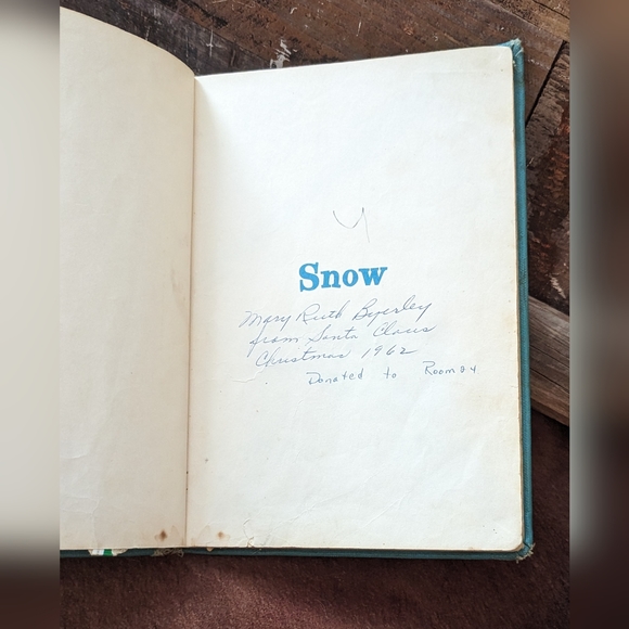 1962 Vintage Hardcover Snow By Roy Mckie & P D Eastman - Picture 3 of 15
